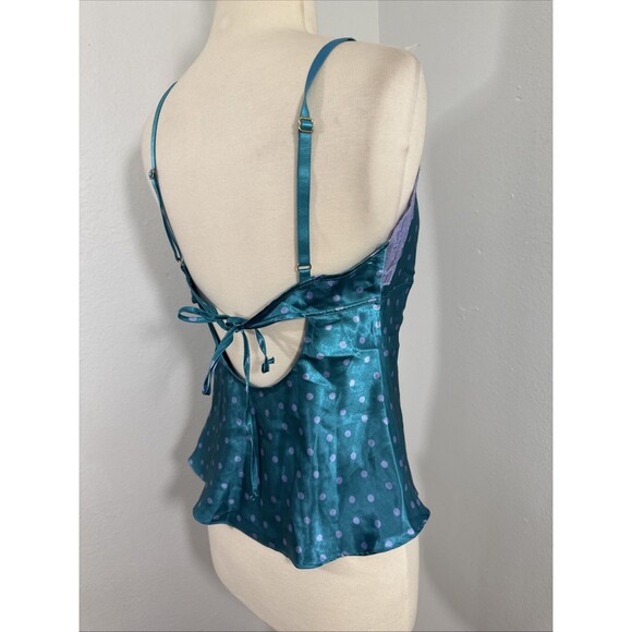 Susan Lucci Slip Top Womens Small Lace Babydoll Fairycore Coquette Y2K - Picture 4 of 9